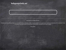 Tablet Screenshot of bodegasepulveda.net